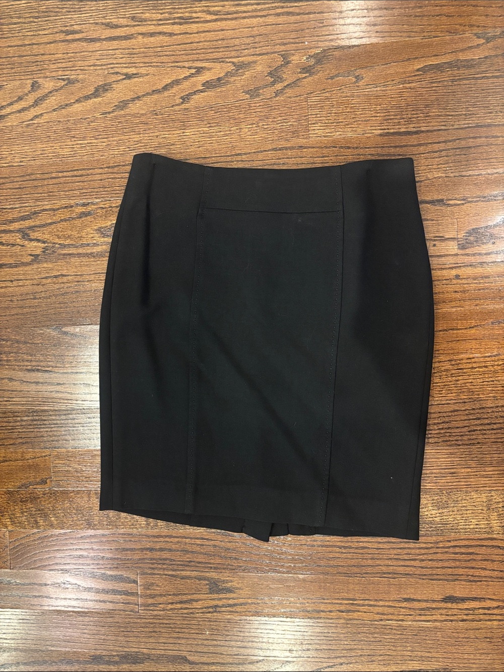 Women's Black Tailored Pencil Skirt